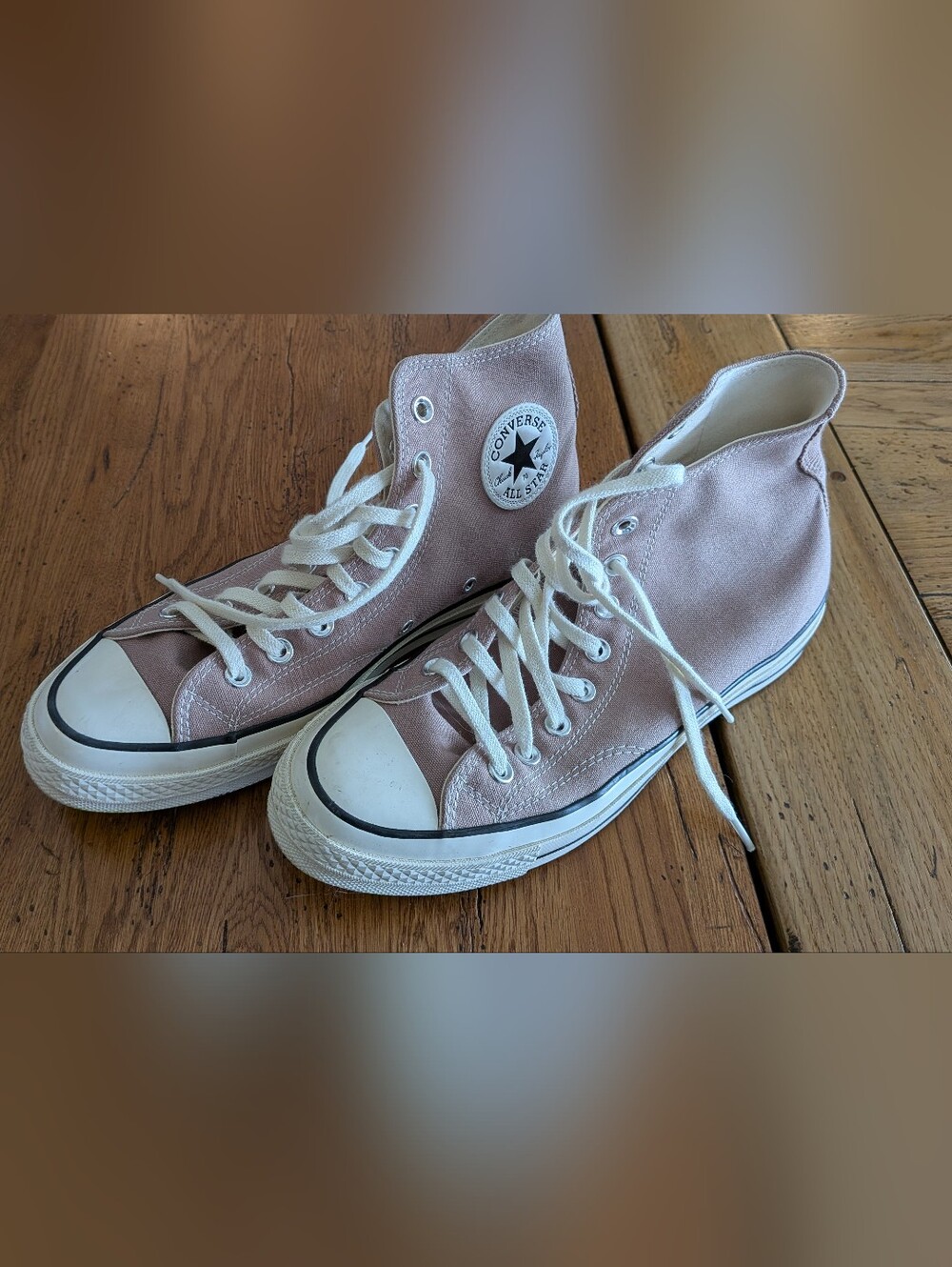 Converse Chuck Taylor All Star High Top Sneakers - Dusty Pink W10.5/M8.5